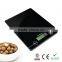 Electronic Digital Kitchen Scale with Tempered Glass Platform