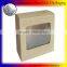 Customized Kraft Paper Box Window Kraft Boxes