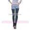 2015 Korean fashion mini Jacquard ladies tight leggings