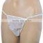 disposable spa sexy mature women panties g-string