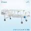 high quality manual 1 crank adjustable hospital bed manufactures