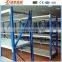 Multilevel heavy duty shelving broom storage rack