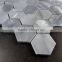 Fashional design polished hexagon italy grey marble natural stone tiles