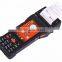 Android pos terminal support 3G/WiFi/RFID reader/Barcod scanner/build-in thermal printer/PSAM with rechargeable battery