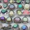 Wholesale candy color alloy resin opening rings
