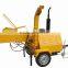 DH-30 DH-40 DH-50 diesel engine,hydraulic feeding,mobile wood chipper shredder machine with CE for sale