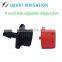 Drip irrigation system 8 small holes adjustable flow dripper