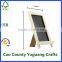 Mini Freestanding Wood Framed Erasable Chalkboard Tabletop Memo Board