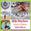 Australia Popular 100% Cotton Printed Round Beach Towel with Tassels