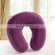 High quality memory foam u-shape pillow travel neck pillow