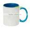 10oz 11oz AAA Grade Blank 100g Sublimation Paper Color Inside and Handle Coated Mug