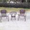 3 pcs Outdoor Garden Coffee Table And Folding Chair