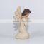 Hot selling wood resin Angel statue crafts