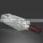 Item HSB216 hot sell square glass bottle vodka bottle