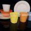 bamboo fiber round shape tableware/dinnerware sets