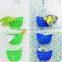 Wholesale Stock Colorful 360 Degree Rotatable Plastic Bathroom Kitchen Hanging Storage Baskets
