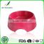 Endurable Eco-friendly No pollution bamboo fiber melamine Round Dog Bowl