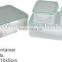 plastic airtight storage container for food