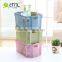Plastic Basket with handles, Plastic Household Basket, High qulaity plastic basket