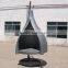 Luxury outdoor rattan patio swing chair