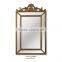 Solid Wood Frame Baroque Style Traditional Room Mirrors