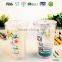 Sedex 4p approved factory 450ml tumbler with straw for promotional