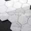 MM-CV247 Factory direct sale modern natural stone hexagon carrara white marble mosaics