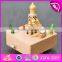 High quality children toys beech wood diy music box W07B041