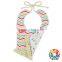 Boutique Colorful Cotton Baby Bibs Bandana Soft Infant Tassel Bibs With Double-Sided Design