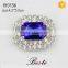 Fashion bling movable various colors heel shoe clip