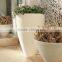 faux marble planter