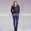 2014 fashion windbreaker women winter quilted puffer jacket with hood