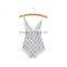 2016 New fashion baby wear summer one piece backless jumpsuit baby boutique outfit
