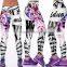 Fashion yoga capri pants, Skinny custom compression tights
