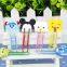 PVC soft material planner clip cartoon creative paper clip planner accessories