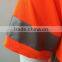 Hot Sale Mens Fluorescent hi Vis Protective Reflective Custom 3M Tape Safety Polo Shirt