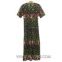 Latest Dress Design Women Summer Flower Dress Long Maxi Dress