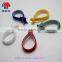 Black Nylon cable tie with double sided hook and loop