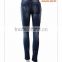 B3274D 58/59" 8.5oz indigo blue cotton spandex denim jeans fabric