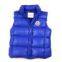 Exclusive Designer down Vest, Blue, Size 3