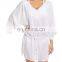 C100 Cotton Embroidered Cover-Up Beach Tunic