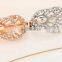 godbead Vintage Design Earrings Top CZ Diamond Paved Peacock Tail White Gold Plated Long Earrings Women Wedding Jewelry