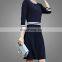 Summer Dresses New Fashion Western Woman Dress Latest Designs Knitted Dresses