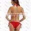 sexy triangle single rise scrunch bottom swimwear micro thong bikinis