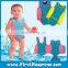 Kids Clothing In Blue And Pink Neoprene Beachfront Baby Swim Wraps