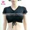 Practice adult belly dance short sleeve top wear S-3037#