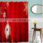 New Design Digital Printing 100% Polyester Shower Curtains Printing