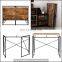 Large computer desk folding writing desk portable folding long wood student study computer desk
