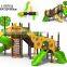 Baihe Heavy Duty Outdoor Children Gymnastic Plastic Playground, Plastic Materials Children'S Slide