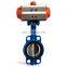 D671F Series PTFE Stainless Steel  DN50~350 Pneumatic Wafer Butterfly Valve